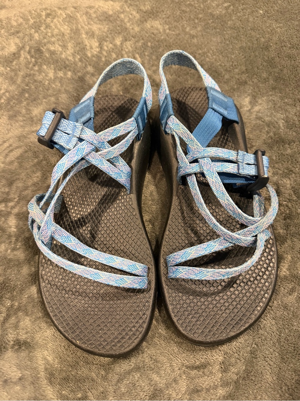 Chaco Women's Braid Blue Sandals - Picture 6 of 6